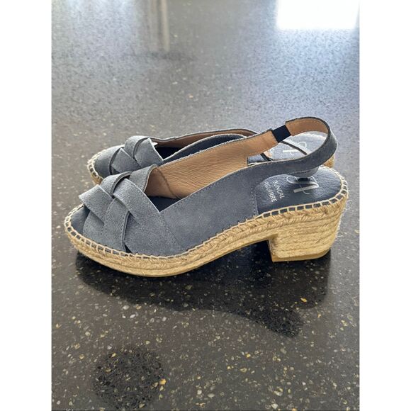 Juncal Aguirre Spain Espadrille Slingback Sandals - Picture 3 of 10
